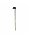 Lampa glamour wiszące tuby Piano III 20cm złota TK Lighting