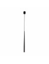 Lampa wisząca tuba Piano 5,2cm czarna TK Lighting