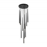 Lampa wiszące tuby Piano X 35cm czarna TK Lighting