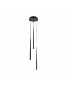 Lampa wiszące tuby Piano III 20cm czarna TK Lighting