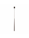 Lampa wisząca tuba Piano 5,2cm brązowa TK Lighting