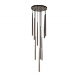 Lampa wiszące tuby Piano X 35cm brązowa TK Lighting