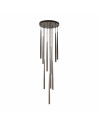 Lampa wiszące tuby Piano X 35cm brązowa TK Lighting