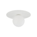 Plafon szklany kula Pixi 25cm biały Lighting