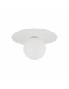 Plafon szklany kula Pixi 25cm biały Lighting