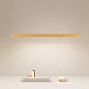 Lampa drewniana podłużna Prima LED 150cm dąb TK Lighting 2