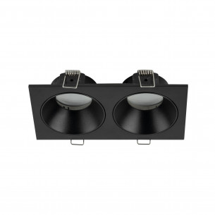 Lampa podtynkowa spot Prisma Duo 17x8,5cm czarna TK Lighting
