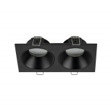 Lampa podtynkowa spot Prisma Duo 17x8,5cm czarna TK Lighting