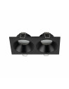Lampa podtynkowa spot Prisma Duo 17x8,5cm czarna TK Lighting