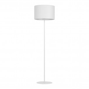 Lampa podłogowa z abażurem Reno 148cm biała TK Lighting
