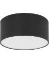Plafon okrągły z abażurem Rondo 30cm czarny TK Lighting