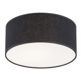 Plafon okrągły z abażurem Rondo 50cm czarny TK Lighting