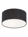 Plafon okrągły z abażurem Rondo 50cm czarny TK Lighting