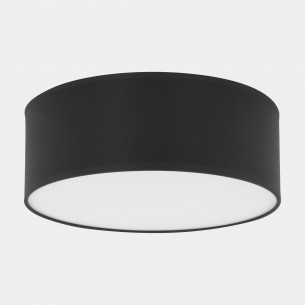 Plafon okrągły z abażurem Rondo 45cm czarny TK Lighting
