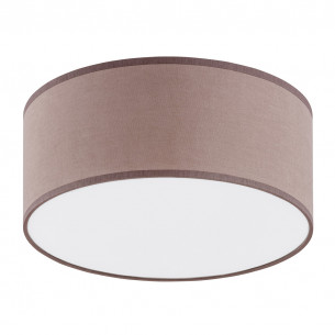 Plafon okrągły z abażurem Rondo 30cm cappucino TK Lighting