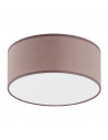 Plafon okrągły z abażurem Rondo 30cm cappucino TK Lighting