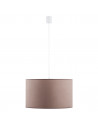 Lampa wisząca z abażurem Rondo 50cm cappucino TK Lighting