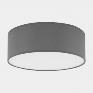 Plafon okrągły z abażurem Rondo 45cm grafitowy TK Lighting