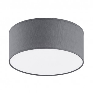 Plafon okrągły z abażurem Rondo 50cm szary TK Lighting