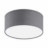 Plafon okrągły z abażurem Rondo 50cm szary TK Lighting