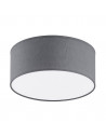 Plafon okrągły z abażurem Rondo 50cm szary TK Lighting