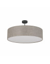 Plafon okrągły z lnianym abażurem Rondo II 60cm TK Lighting