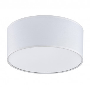 Plafon okrągły z abażurem Rondo 30cm biały TK Lighting