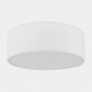 Plafon okrągły z abażurem Rondo 45cm biały TK Lighting
