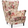 Lord Coral multicolour upholstered armchair Signal