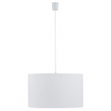 Lampa wisząca z abażurem Rondo 30cm biała TK Lighting