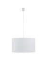 Lampa wisząca z abażurem Rondo 30cm biała TK Lighting
