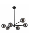 Lampa sufitowa szklane kule Sarius VI 90cm grafit lustrzany / czarny TK Lighting
