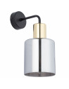 Kinkiet szklany Sierra grafit lustrzany / czarny / złoty TK Lighting