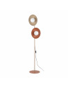 Lampa podłogowa 2 szklane kule Slate 160cm biały / ceglany / beż TK Lighting