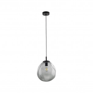 Lampa wisząca szklana nowoczesna Sol 25cm grafitowa TK Lighting