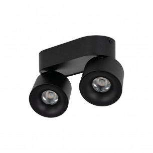 Reflektor podwójny regulowany Spark LED 3000/4000/6000K CCT czarny TK Lighting