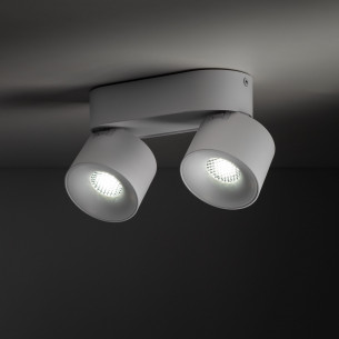 Reflektor podwójny regulowany Spark LED 3000/4000/6000K CCT biały TK Lighting
