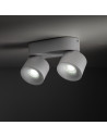 Reflektor podwójny regulowany Spark LED 3000/4000/6000K CCT biały TK Lighting
