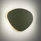 Kinkiet dekoracyjny Stone 39x30cm zielony TK Lighting