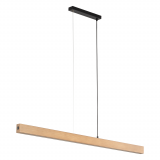 Lampa drewniana wisząca Teo LED 126cm sosna TK Lighting
