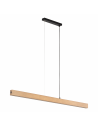 Lampa drewniana wisząca Teo LED 126cm sosna TK Lighting