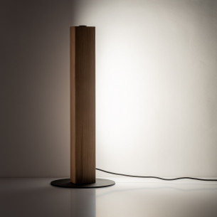 Lampa drewniana stołowa Teo LED 41,5cm sosna TK Lighting