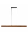 Lampa drewniana wisząca Teo LED 126cm orzech TK Lighting