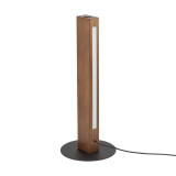 Lampa drewniana stołowa Teo LED 41,5cm orzech TK Lighting
