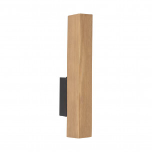 Kinkiet drewniany pionowy Teo LED sosna TK Lighting