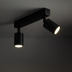 Reflektor sufitowy 2 punktowy Top 39cm czarny TK Lighting