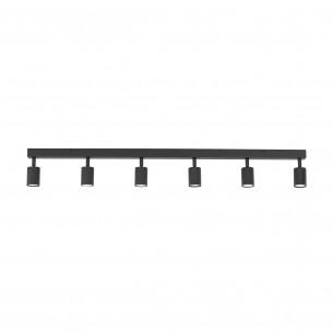 Reflektor sufitowy 6 punktowy Top 127cm czarny TK Lighting