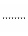 Reflektor sufitowy 8 punktowy Top 170cm czarny TK Lighting