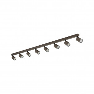 Reflektor sufitowy 8 punktowy Top brązowy TK Lighting