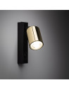Kinkiet reflektorek z włącznikiem Top Gold złoty TK Lighting